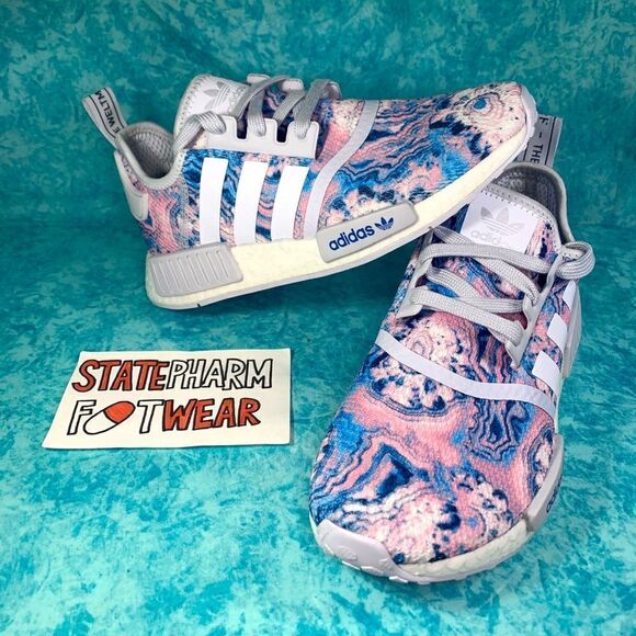 Adidas NMD 'Easter' Women’s Purple Low Top Athletic Shoes - Picture 1 of 5